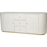 Libra Interiors Aspen Bone Inlay Sideboard