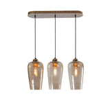 Libra Interiors Belgrove 3 Light Linear Pendant