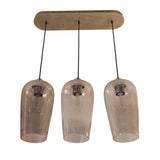 Libra Interiors Belgrove 3 Light Linear Pendant