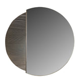 Libra Interiors Belvedere Wall Mirror – Aged Black