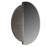 Libra Interiors Belvedere Wall Mirror – Aged Black