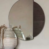 Libra Interiors Belvedere Wall Mirror – Aged Black