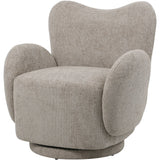 Libra Interiors Bingham Swivel Chair – Neutral Upholstery
