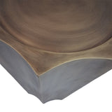 Libra Interiors Brockley Plinth - Antique Brass