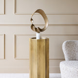 Libra Interiors Brockley Plinth - Antique Brass