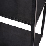 Libra Interiors Brooks Shelving Unit – Mottled Black