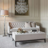 Libra Interiors Chandelier Gold Foiled Canvas