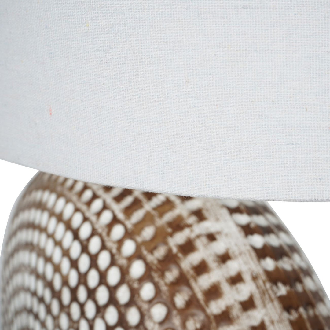 Libra Interiors Chariot Round Ceramic Lamp – 65cm