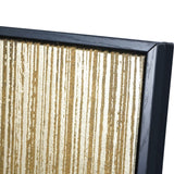 Libra Interiors Golden Rain Framed Canvas