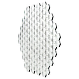 Libra Interiors Hexagonal Honeycomb Mirror Art