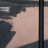 Libra Interiors Impasto Brushstrokes Framed Canvas – Set of 2 – Taupe