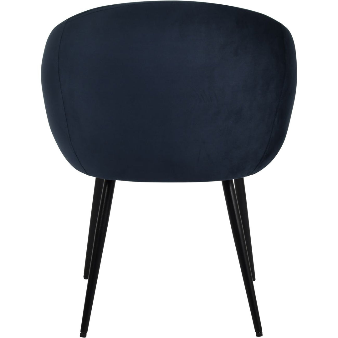 Libra Interiors Langley Dining Chair – Royal Blue Velvet