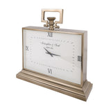 Libra Interiors Latham Brass Clock - Large