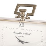 Libra Interiors Latham Brass Clock - Large