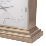 Libra Interiors Latham Brass Clock - Small