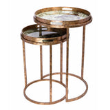 Libra Interiors Monkey Jungle Side Tray Tables - Set of 2