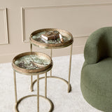 Libra Interiors Monkey Jungle Side Tray Tables - Set of 2