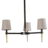 Libra Interiors Stella Pendant Light - 3 Lights