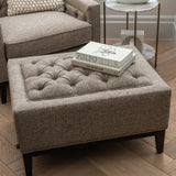 Libra Interiors Theodore Stool – Dark Taupe