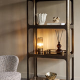 Libra Interiors Thorpe II Shelving Unit - Smoked Bronze