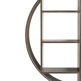 Libra Interiors Belvedere Shelving Mirror - Small - Dark Bronze