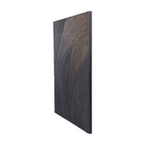 Libra Interiors Golden Wave Geometric Wall Art