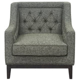 Libra Interiors Theodore Armchair – Forest Green