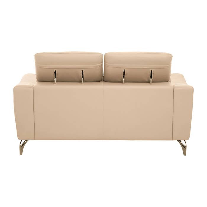 Lincoln 2-Seater Sofa – Beige Leather