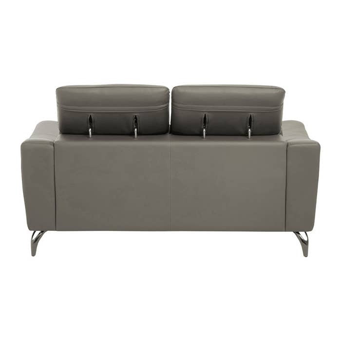 Lincoln 2-Seater Sofa – Grey Leather