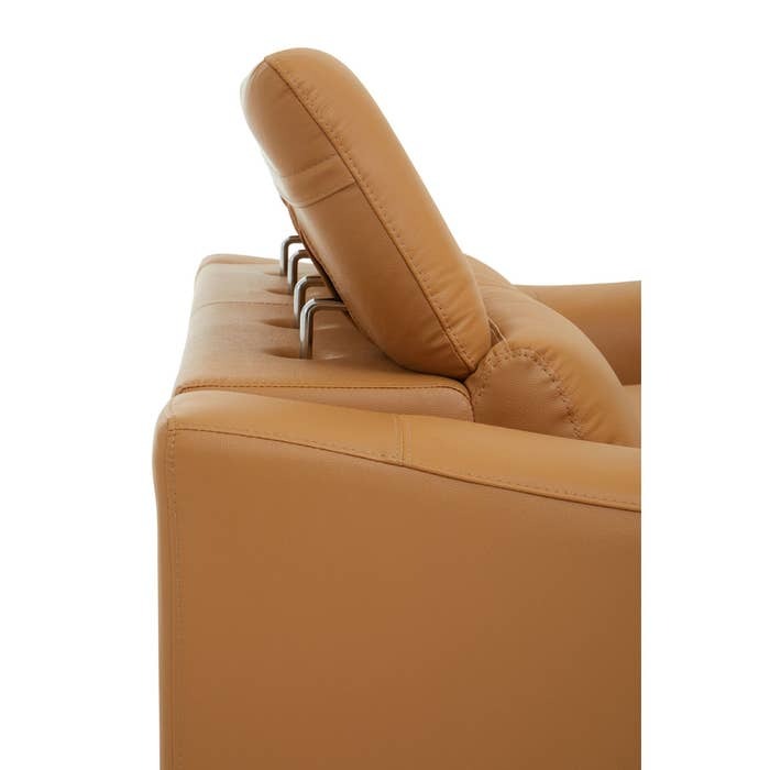 Lincoln 2-Seater Sofa – Tan Leather