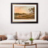 Lucknow Taken From the Opposite Bank of the River Goomty – Oxford Framed Print