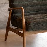 Luella 2 Seater Sofa – Green Boucle