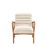 Luella Armchair – Cream Sheepskin