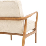 Luella Armchair – Cream Sheepskin