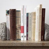 Lyon Beton Gray Matters Book Ends in Concrete