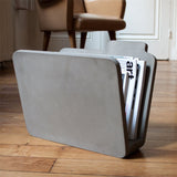 Lyon Beton The Doc Magazine Rack in Concrete