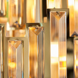 Lyra Chandelier in Champagne and Gold – 15 Lights