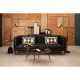 Maeve Coffee Table in Black Marble