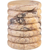 Margot Stool – Breccia Marble