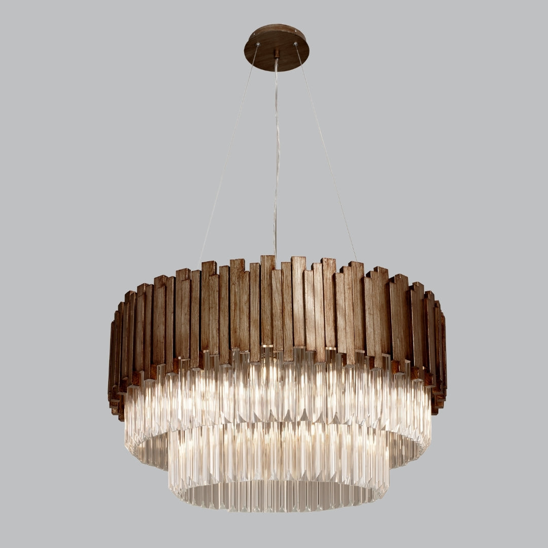 Livingsley Mars Chandelier – Antique Gold