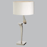 Livingsley Nero Table Lamp – Nickel