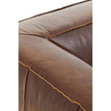Nicholas Leather 2 Seater Sofa – Mexico Brown
