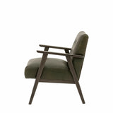 Oslo Leather Armchair – Heritage Green