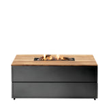 Pacific Lifestyle Cosipure Fire Pit – Black & Teak – 120