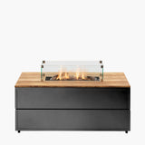 Pacific Lifestyle Cosipure Fire Pit – Black & Teak – 120