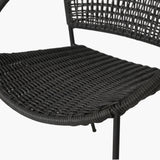 Pacific Lifestyle Dakota Outdoor Bistro Set – Black