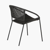 Pacific Lifestyle Dakota Outdoor Bistro Set – Black