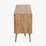 Pacific Lifestyle Larvik 2 Door 2 Drawer Sideboard – Natural Eucalyptus