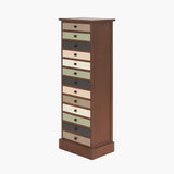 Pacific Lifestyle Loft 13 Drawer Unit - Sage Multicoloured