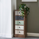 Pacific Lifestyle Loft 5 Drawer Unit - Sage Multicoloured